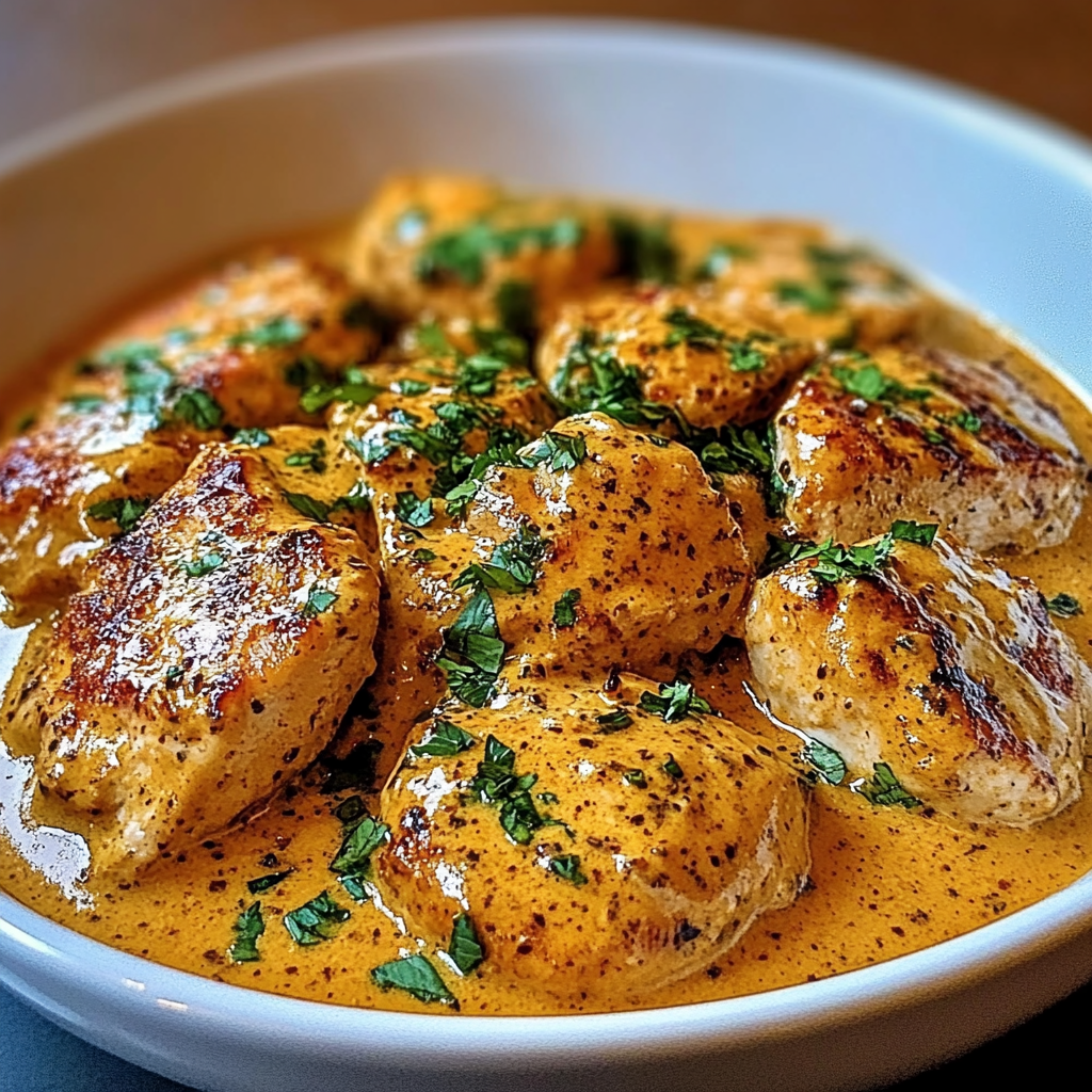 Recipe preparation for Cowboy Butter Chicken