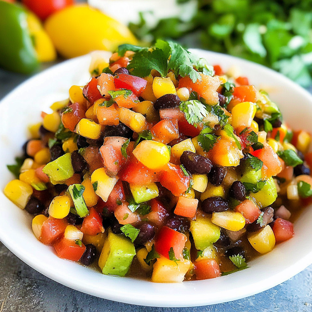 Recipe preparation for Cowboy Caviar