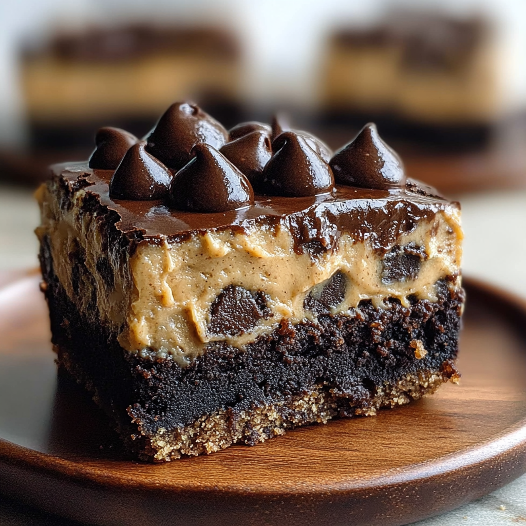 Recipe preparation for Chocolate Chip Cookie Brownie