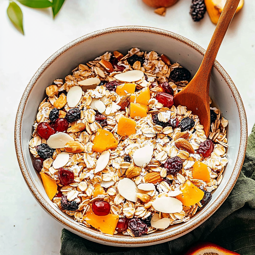 Recipe preparation for muesli